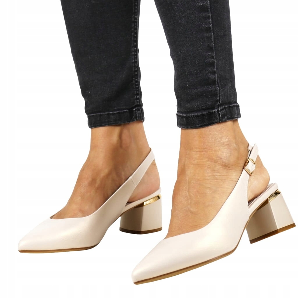 Dámské Sandály, Lodičky Bez Podpatku, Béžové, Perleťové, Nízké, Pohodlné, Top 37