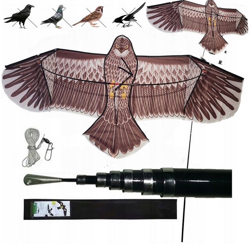 Plašič Vtákov sokol Šarkan Vlajkový Stožiar 5 m Krútko Premium