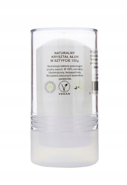

Ałun Kryształ Naturalny Antyperspirant Duży 120g