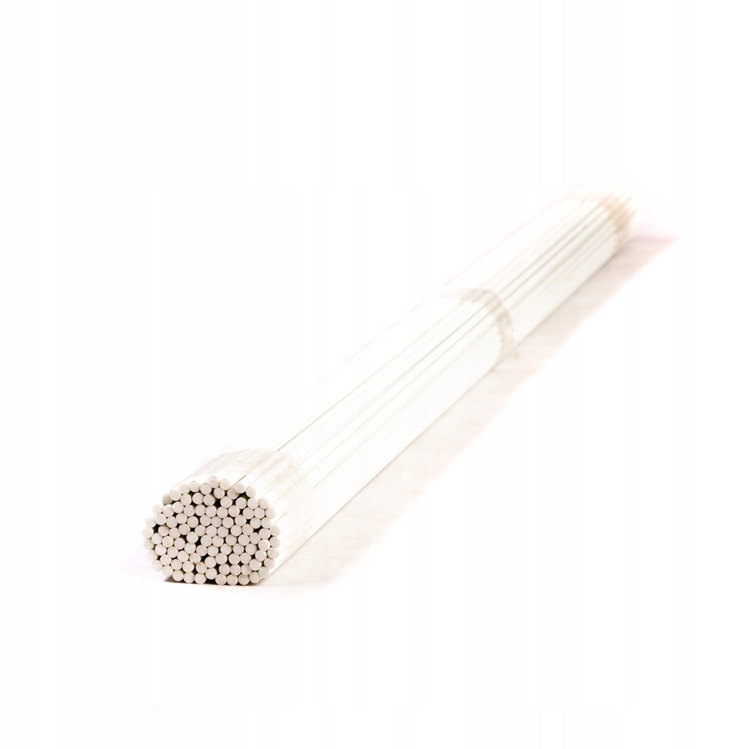 

Pręty z włókna szklanego Białe -130cm-7mm-10 sztuk