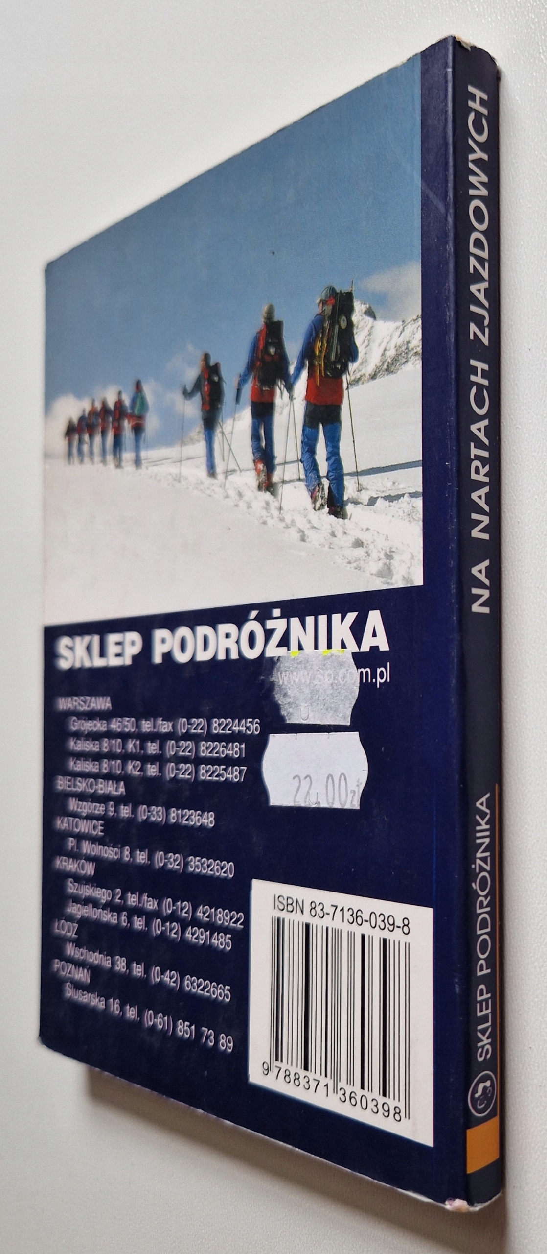 Na nartach zjazdowych Zbigniew Stanisławski Wydawnictwo Sklep Podróżnika