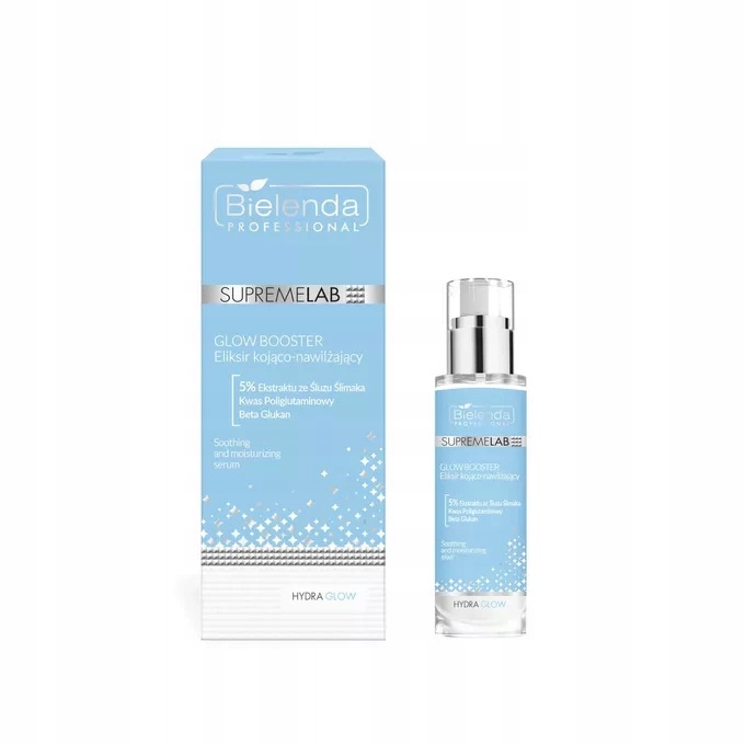 Bielenda Professional Supremelab Glow Booster Zklidňující a hydratační elixír