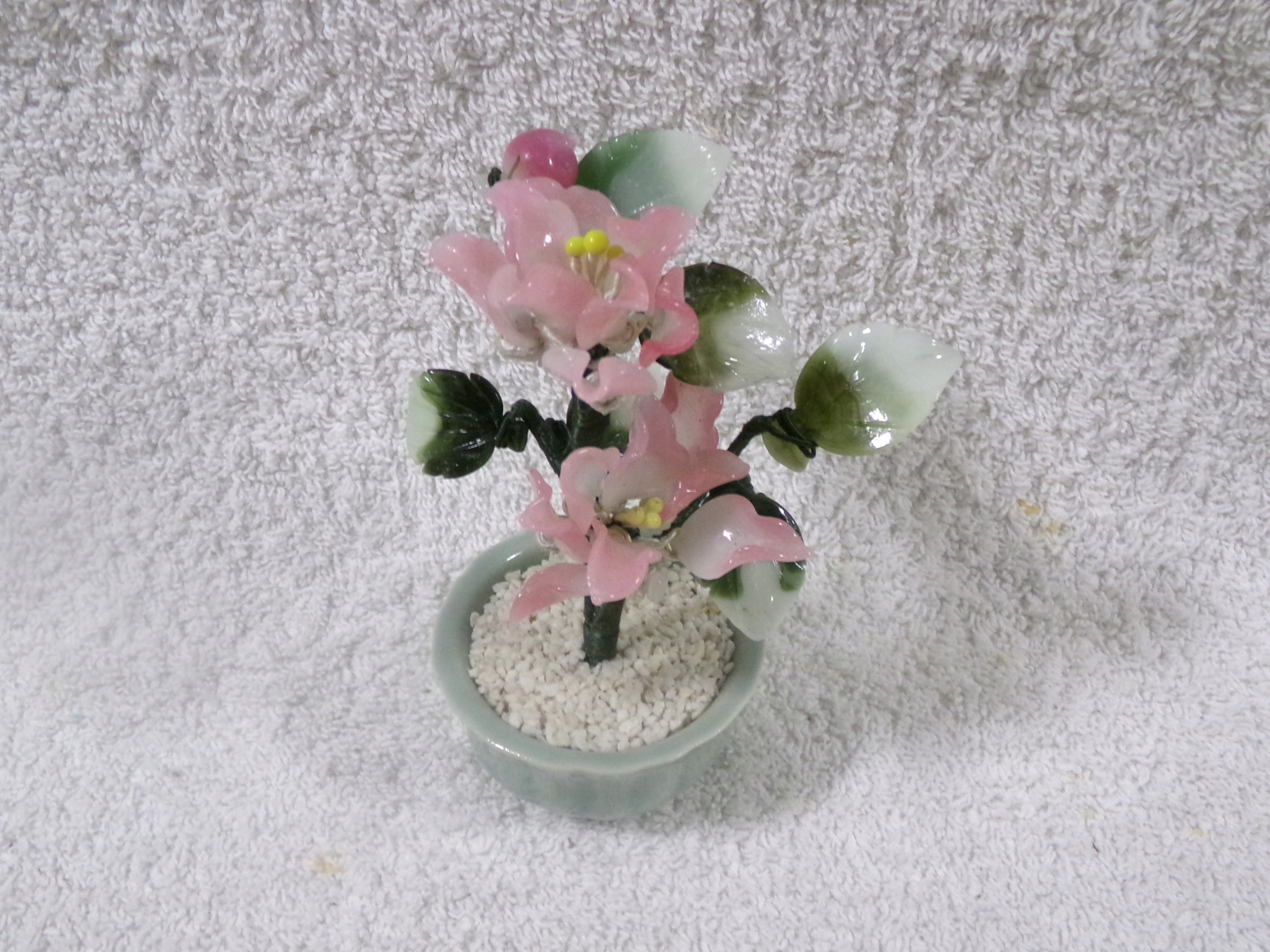 PIĘKNE SZKLANE DRZEWKO SZCZĘŚCIA