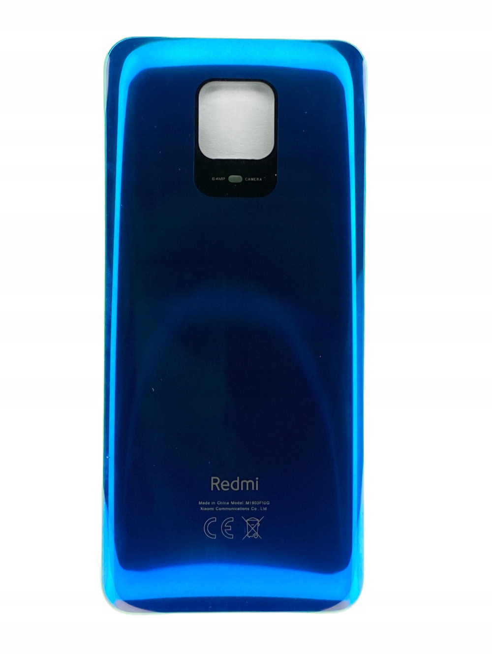 Tylna klapka Xiaomi Redmi Note 9 Pro / 9s Aurora Blue