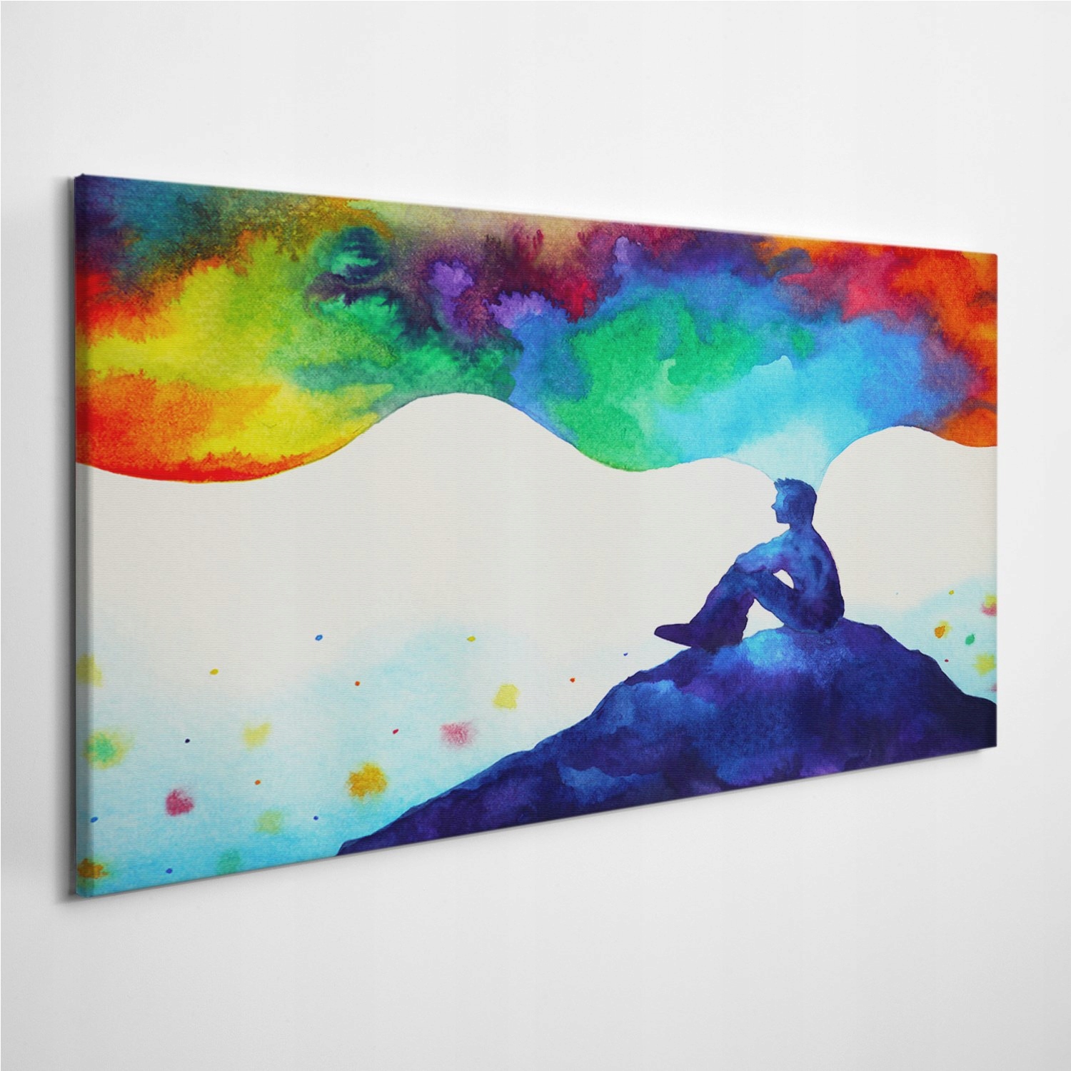 

Fotoobraz z zdjęciem Abstrakcja Akwarele 100x50 cm