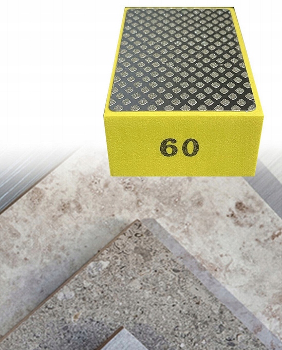 GĄBKA KOSTKA DIAMENTOWA DO GRESU PŁYTEK GRANIT 60 Kod producenta BestFrez60