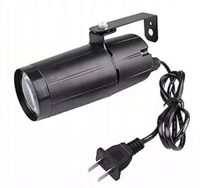 REFLEKTOR DYSKOTEKOWY CZERWONE ŚWIATŁO 3W