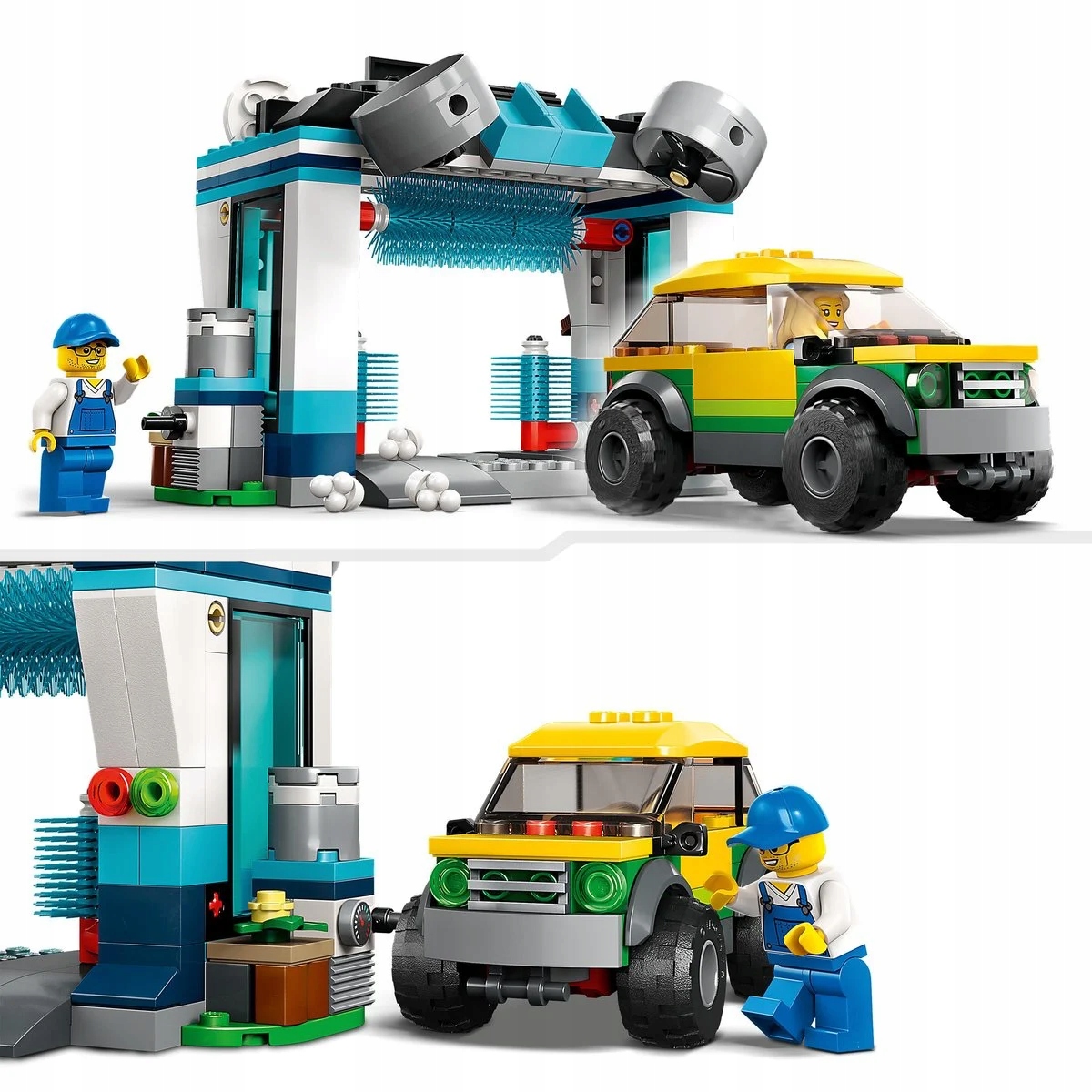 LEGO CITY MYJNIA SAMOCHODOWA 60362 + KARTKA ELEKTRONICZNA Z PODZIĘKOWANIEM Numer produktu 60362