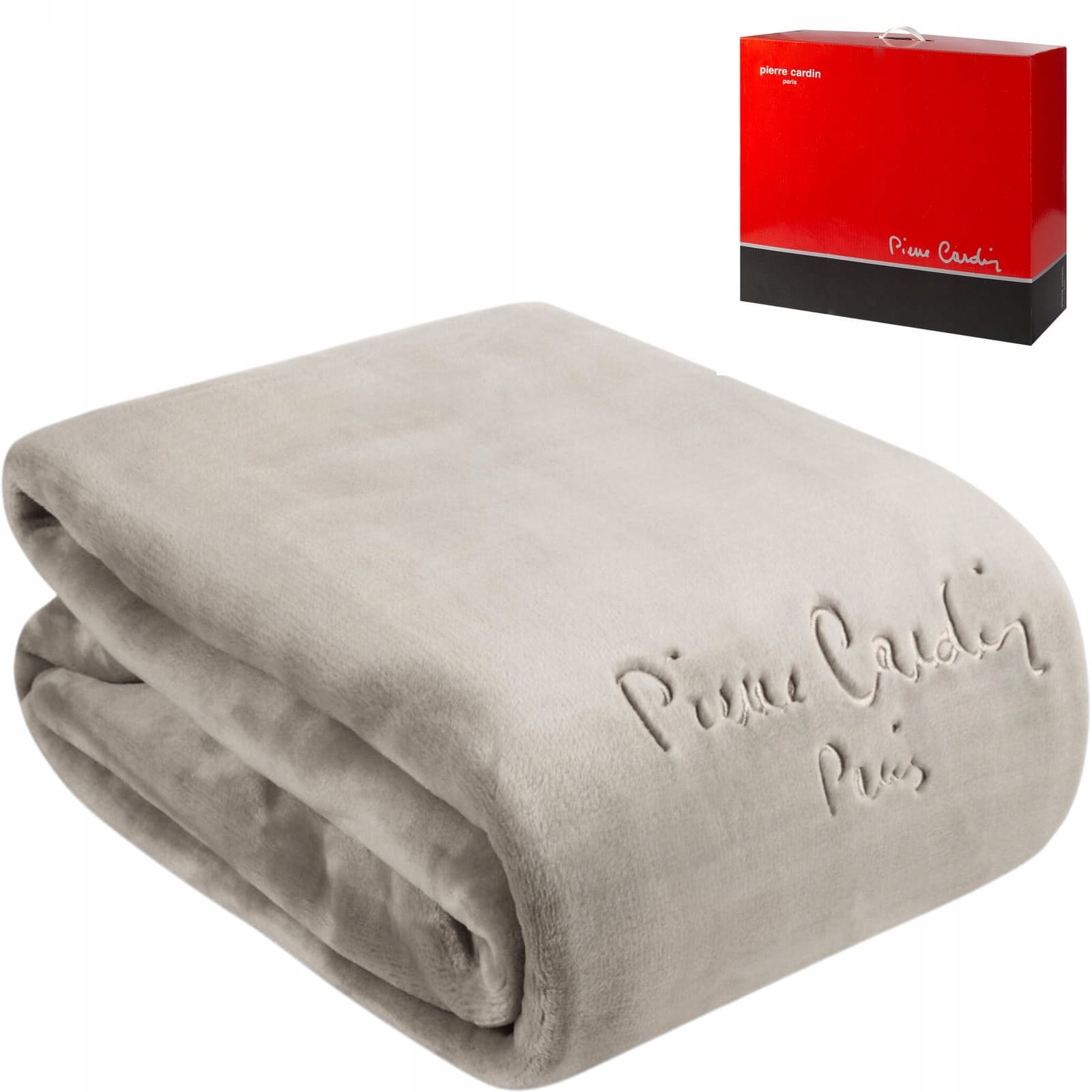 Deka Clara s vyšívaným logem Pierre Cardin Eurofirany béžová 160x200