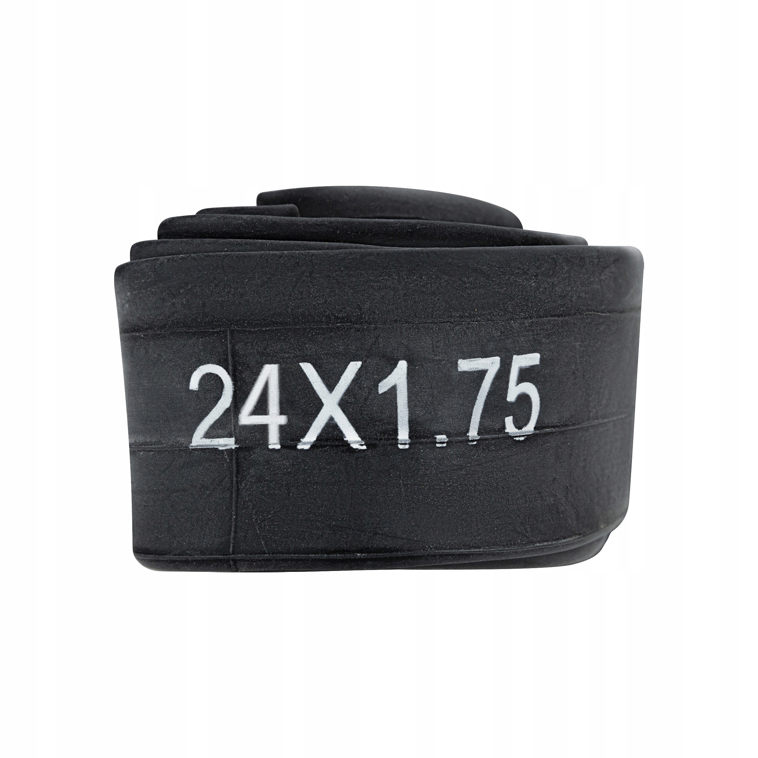 DĘTKA ROWEROWA 24 DO ROWERU Z WENTYLKIEM SAMOCHODOWYM Kolor dominujący czarny