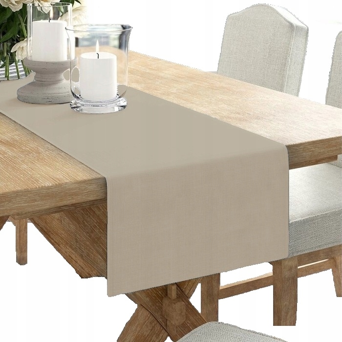 

Bieżnik Obrus Gładk Matowy 40x180 Latte