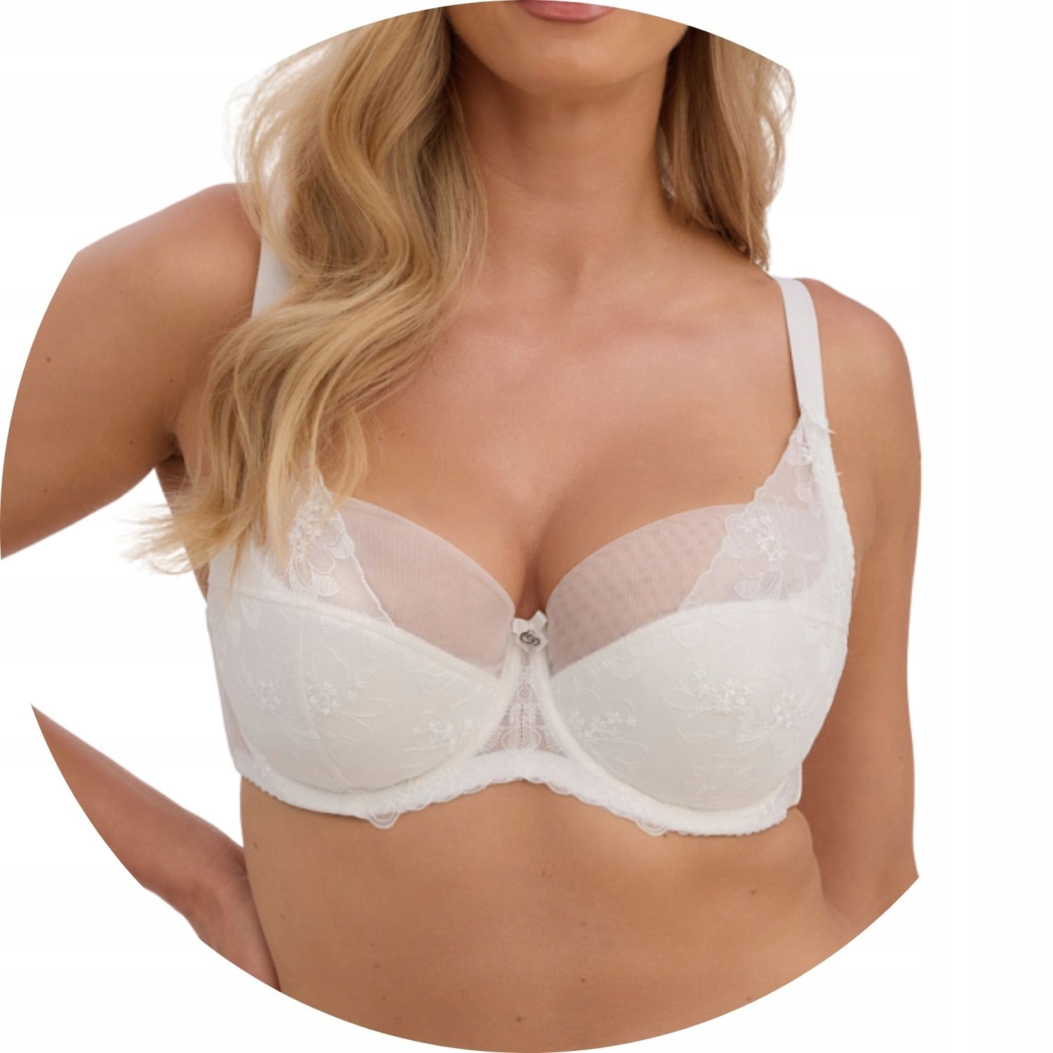 Polovyztužená podprsenka Semi Soft Gaia 1341 Liana ecru 70H