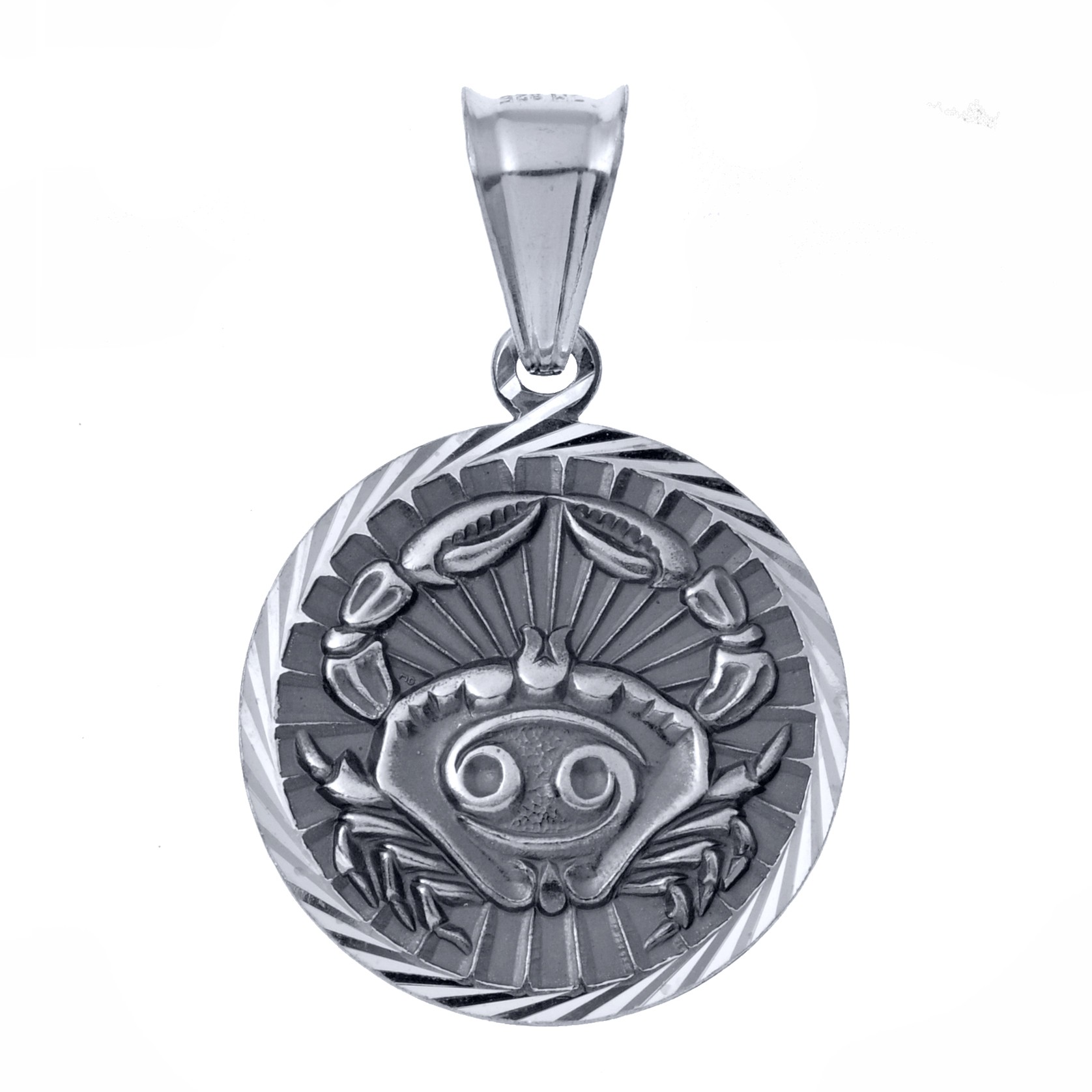 Stříbrný přívěsek přívěsek znamení zvěrokruhu rak