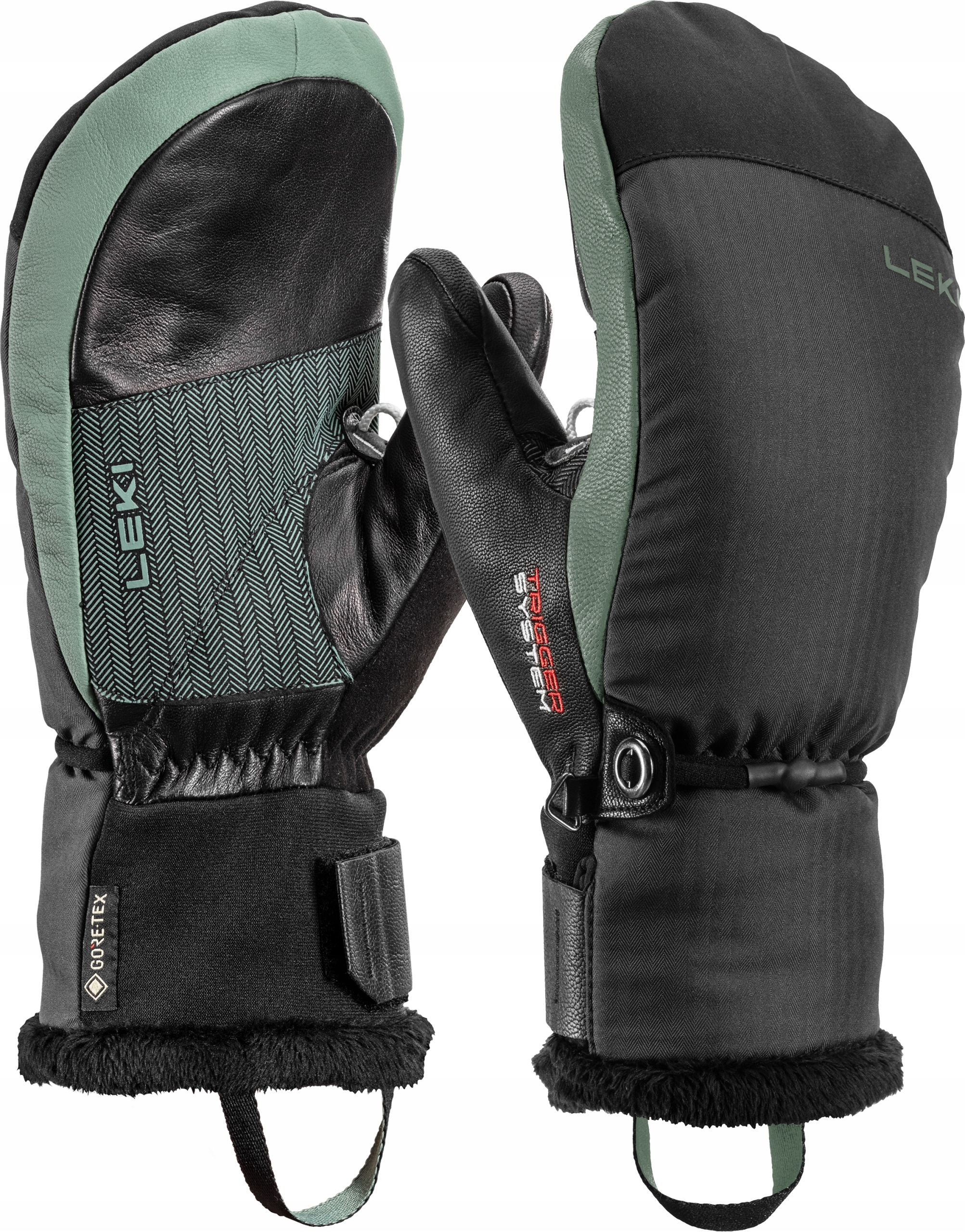 Rękawice damskie rękawiczki narciarskie Leki Lantana 3D Gtx Women Mitt 6.0