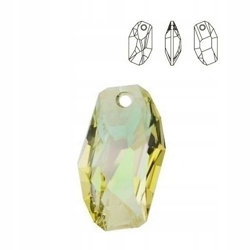 6673 MM 38 Swarovski Meteor Luminous Green Lumg