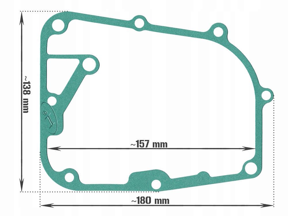 USZCZELKA POKRYWY MIARKI OLEJU SKUTER 4T GY6 Producent inny
