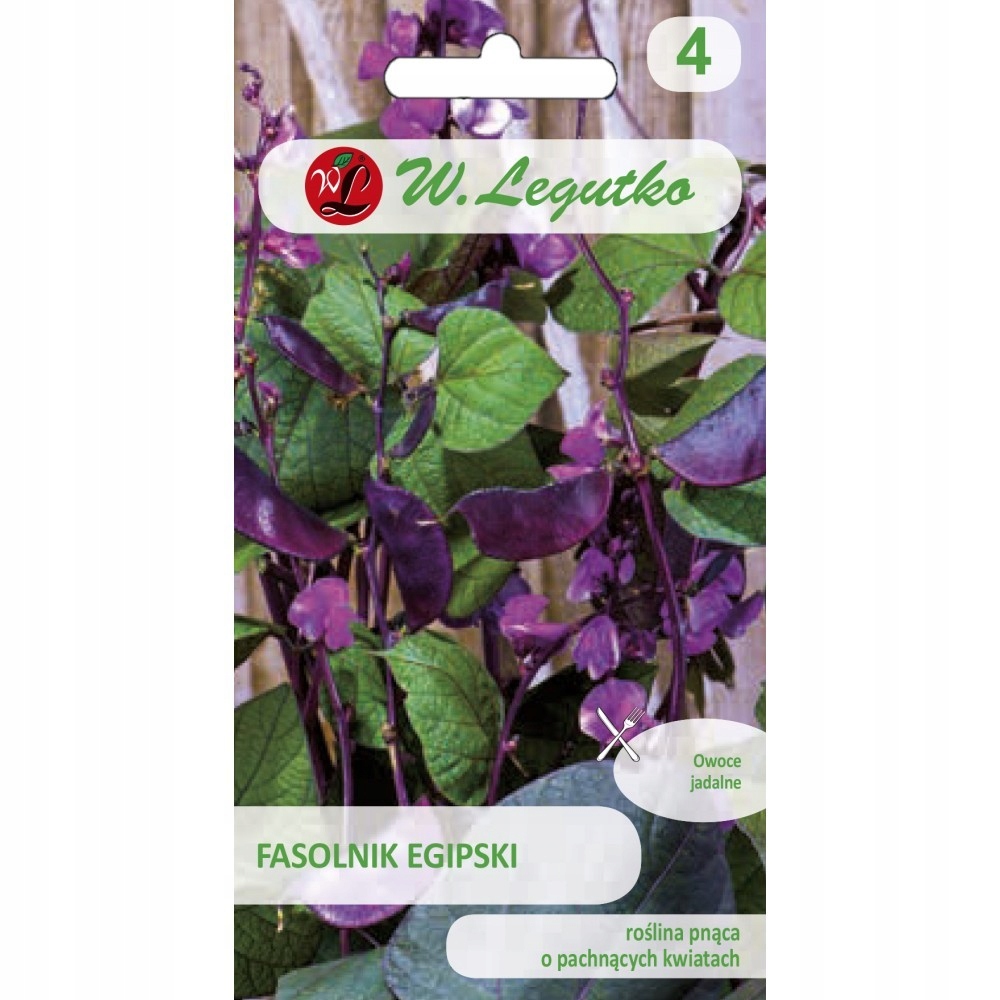 LEGUTKO Fasolnik egipski różowofioletowy 3g