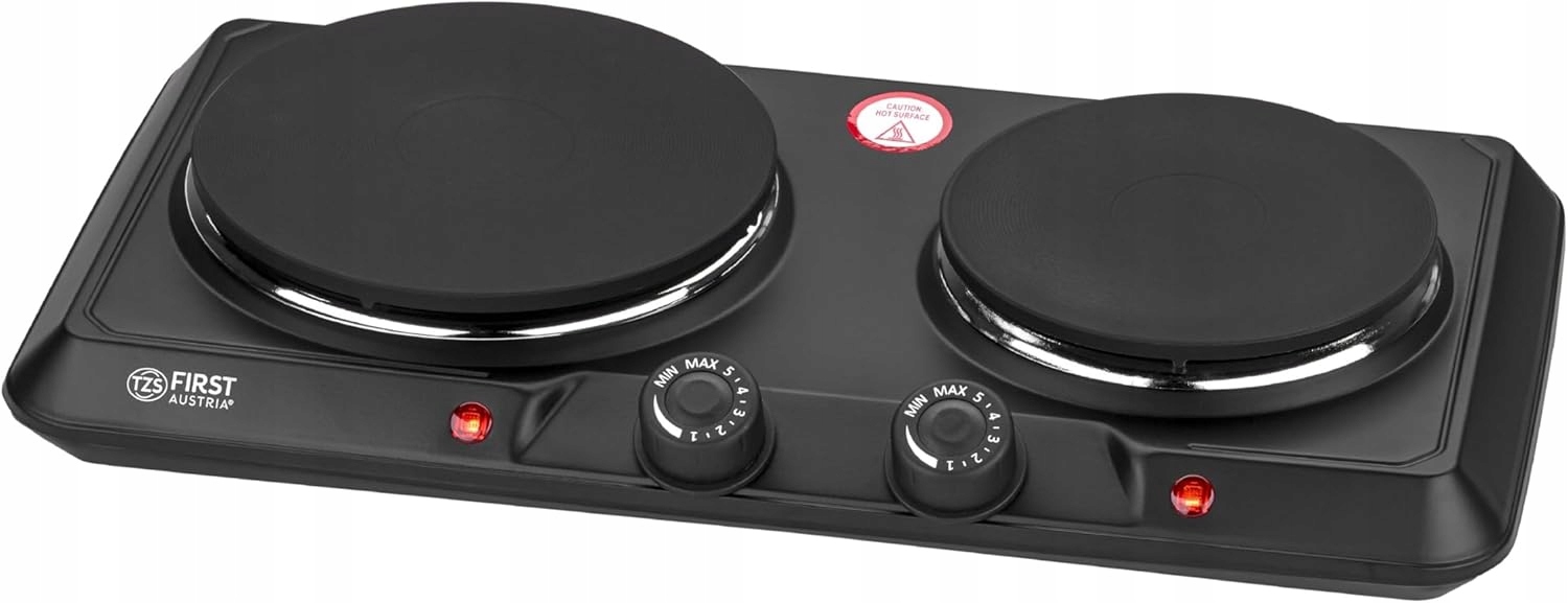 Kuchenka Przenośna First Austria Elektryczna Żeliwna 2 Palniki 2500 W