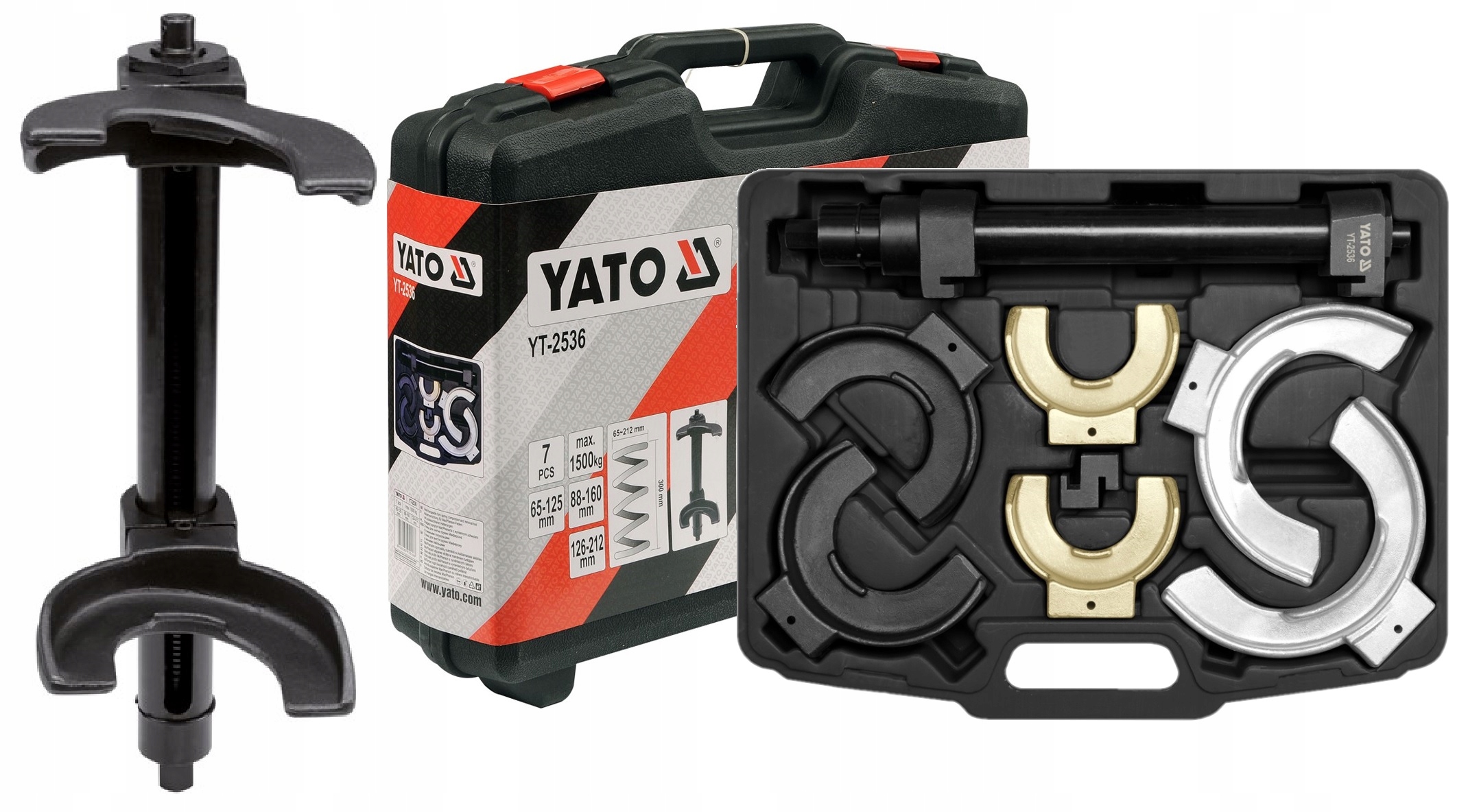 Sťahovák Na Pružiny Mcperson Tlmičov S Držadlami Yato YT-2536