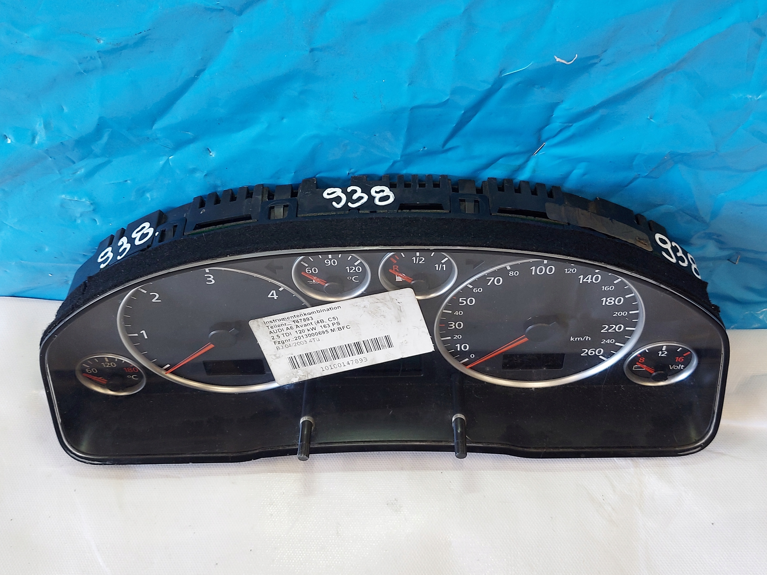 dials clock A6 C5 2.5 TDI LIFT