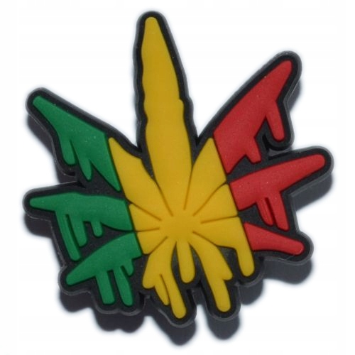 

Rośliny - Przypinka do Crocs - Ganja liść - 3267
