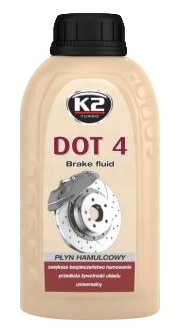 K2 DOT4 DOT-4 SYNTETYCZNY PŁYN HAMULCOWY 250ML