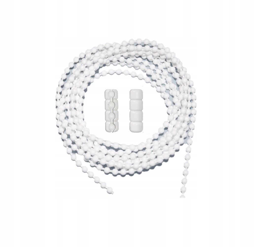 

Kulkowy łańcuszek do rolet łącznik 3mm 2m