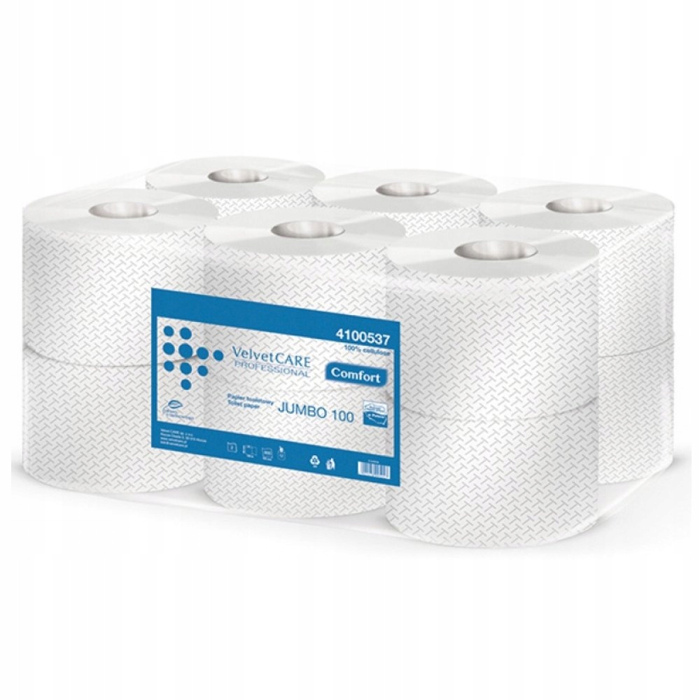 

Papier Toaletowy Velvet Jumbo Biały 12 Rolek 100m
