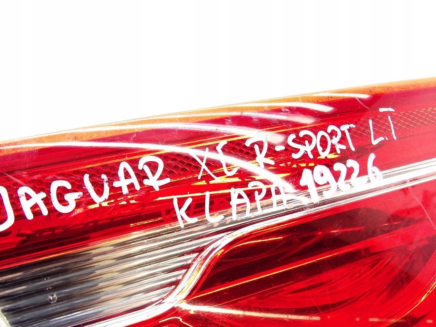 light left left rear part rear to the bonnet boot JAGUAR XE