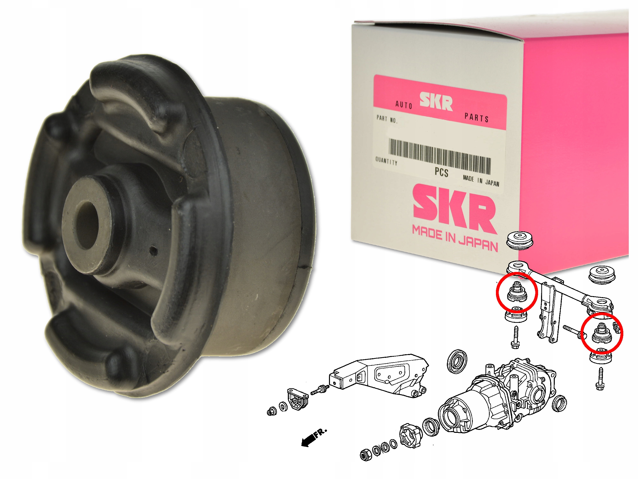 

Honda Hr-v 98-05 Tuleja Wspornika Tylnego Mostu