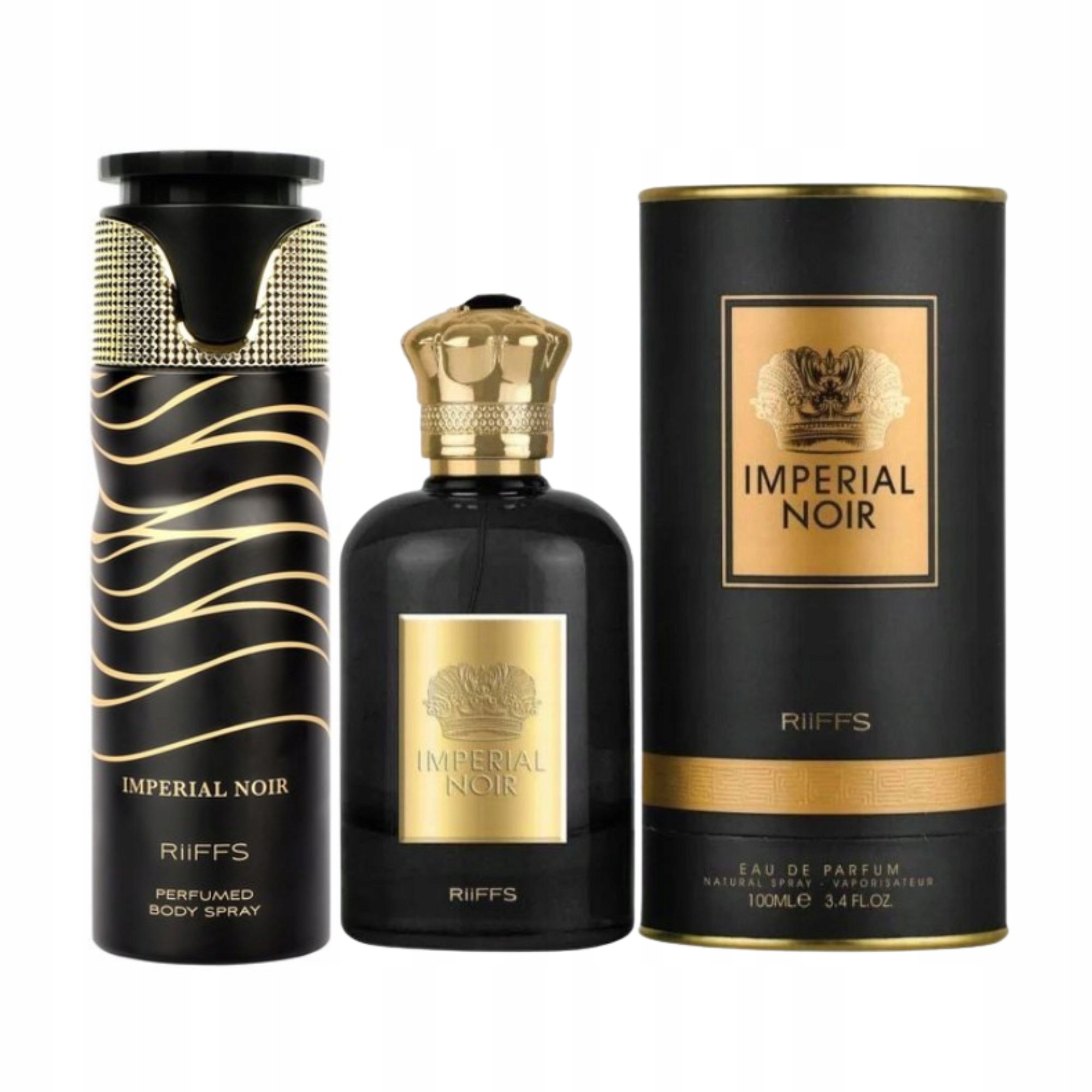 RiiFFs Imperial Noir Arabské Parfémy pro muže tělový sprej 200 Ml
