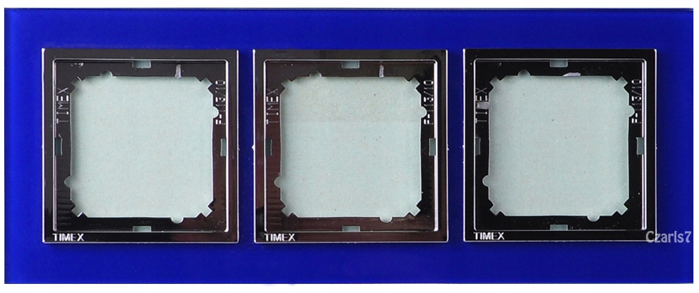 

Ramka Potrójna Szklana Niebieska Premium - Magic