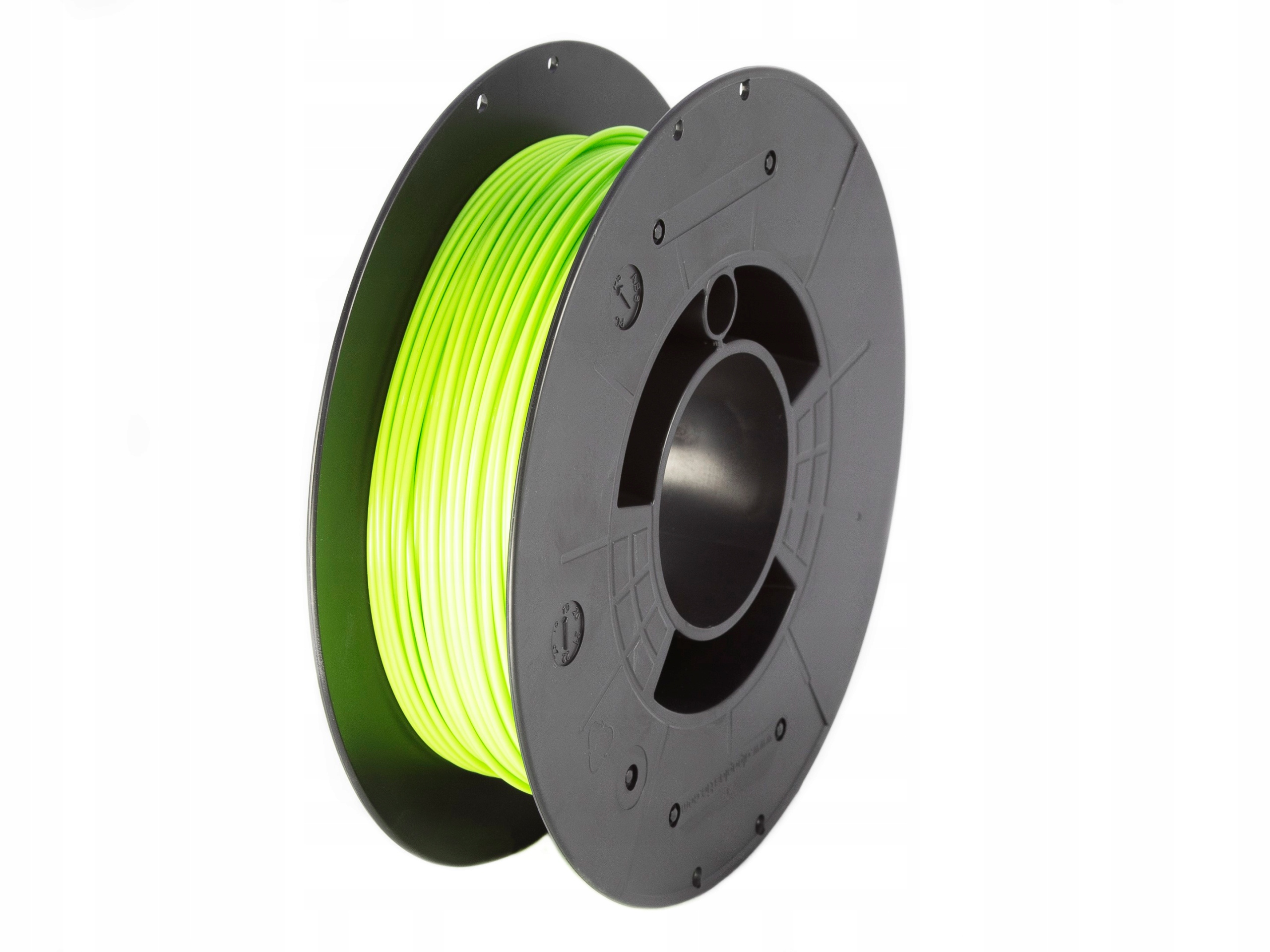 FILAMENT PLA JASNY ZIELONY 1,75mm 0,2kg F3D Kolor zielony