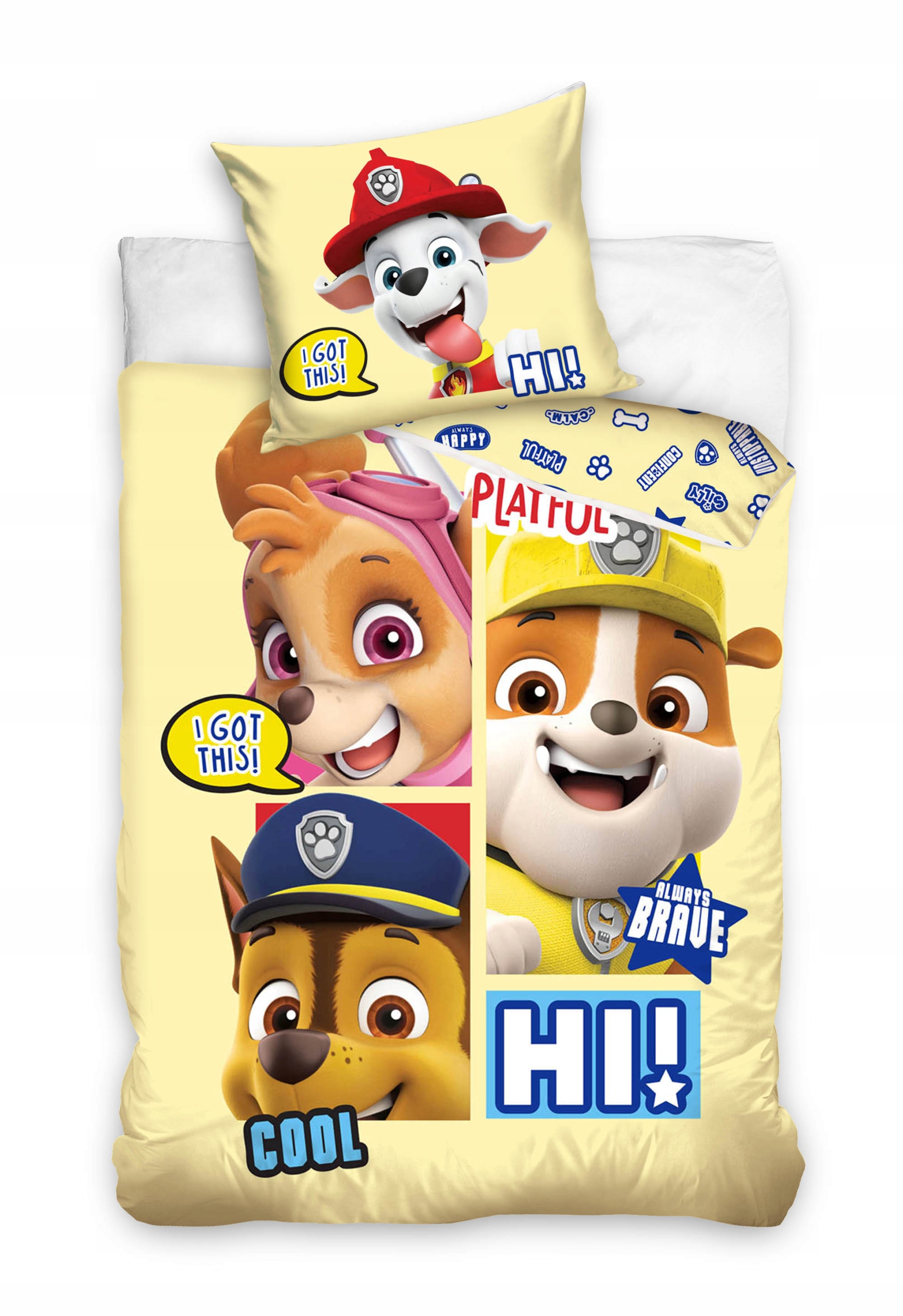 

Pościel Niemowlęca Do Łóżeczka 100x135 Psi Patrol