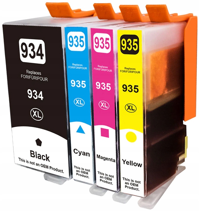 

4x Tusze Do Drukarki Hp Officejet Pro 6230 6830