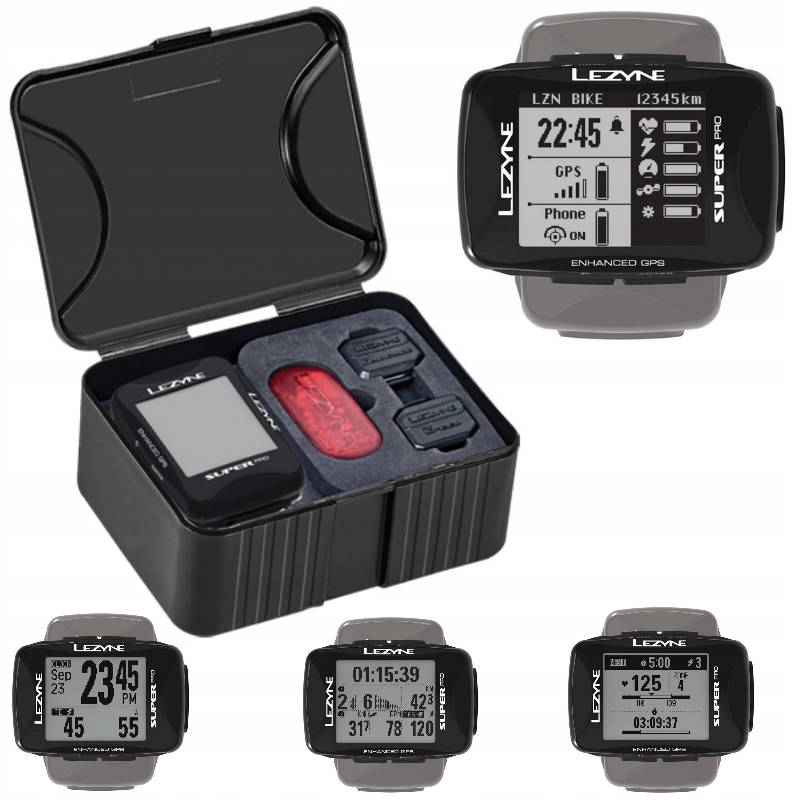 Lezyne Licznik rowerowy Pro Gps Hrsc Loaded