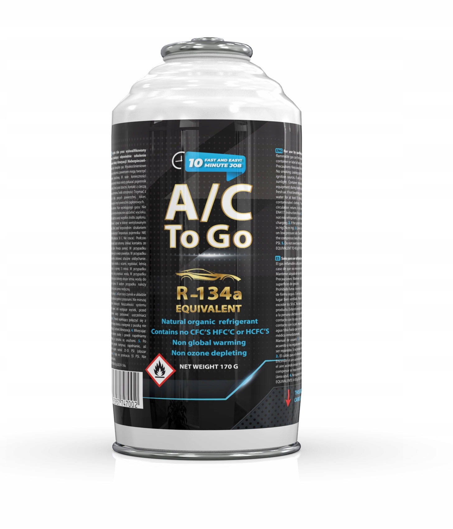 Czynnik AcToGo nabijanie klimy aut na R134a