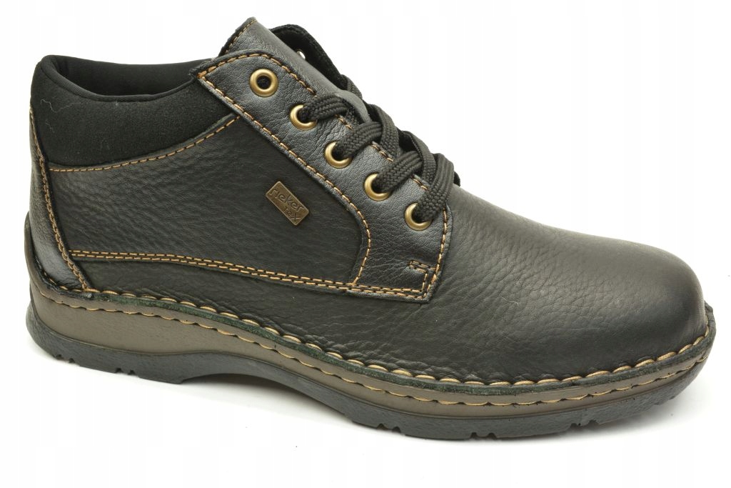 Pánské zimní kotníkové boty Rieker 05306, vlněné, Tex Leather vel. 42