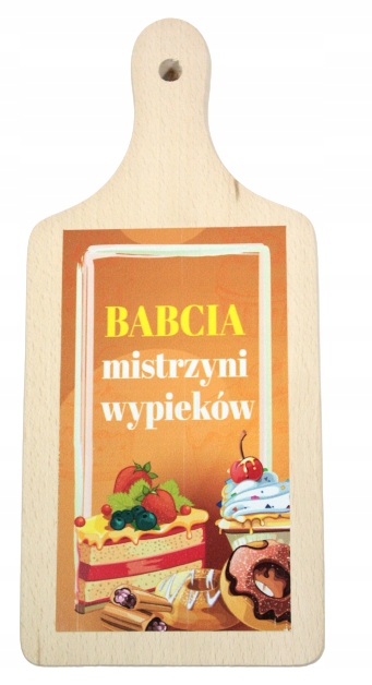 

Deska Do Krojenia Dzień Babci Babcia Mistrz Wypiek