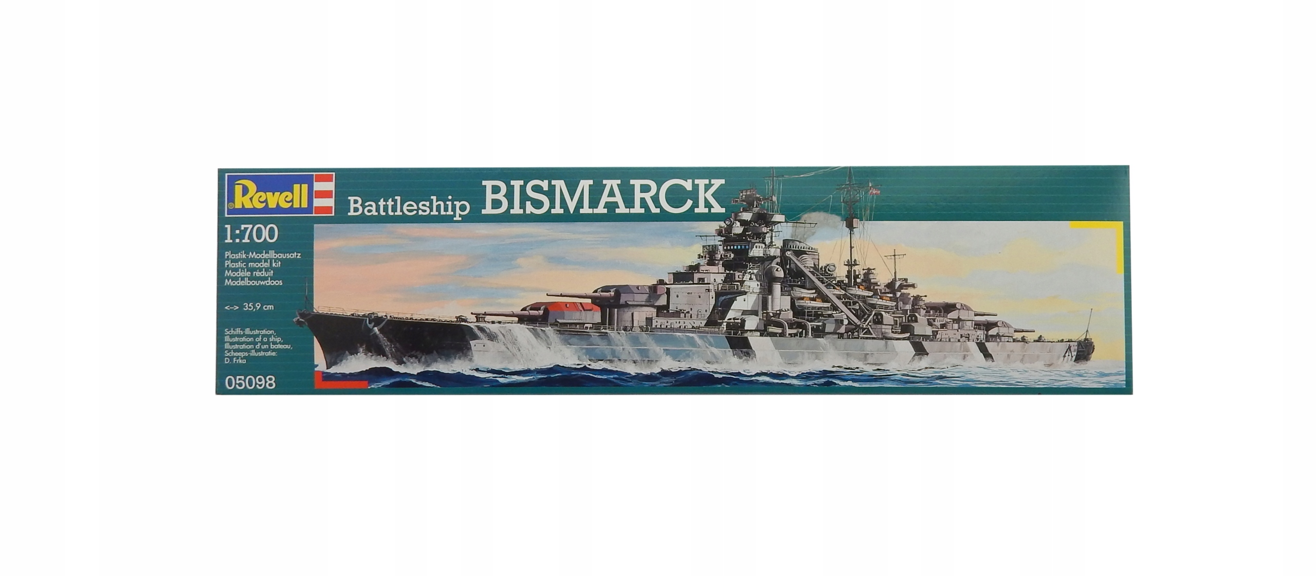 

A8981 Model statku do sklejania pancernik Bismarck