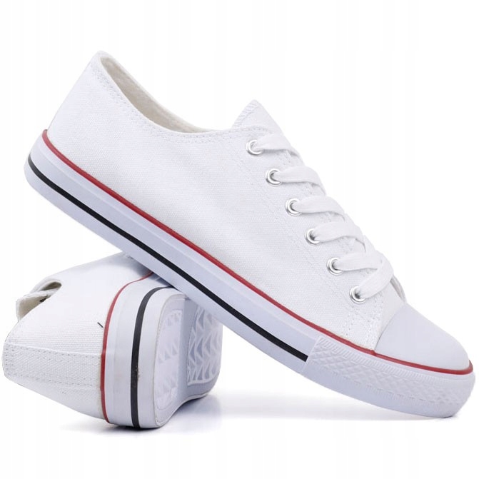 

Białe Trampki Męskie Tenisówki Buty Sportowe
