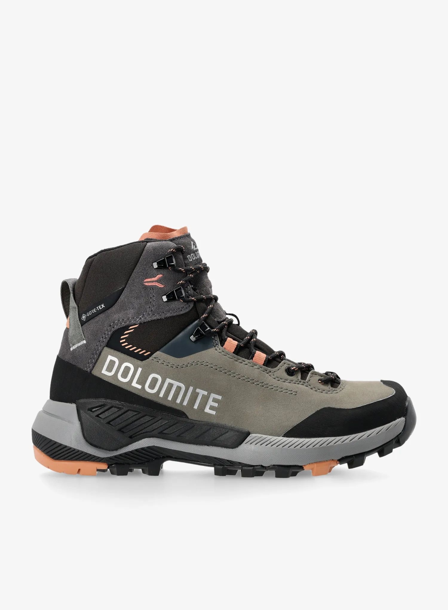 Dámské trekové boty Dolomite Vernale Leather High Gtx stříbrná barva 38