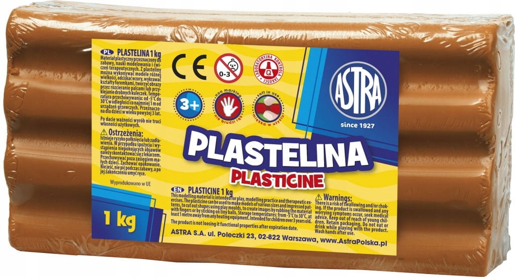 

Plastelina Astra 1 kg Luzem Terakota