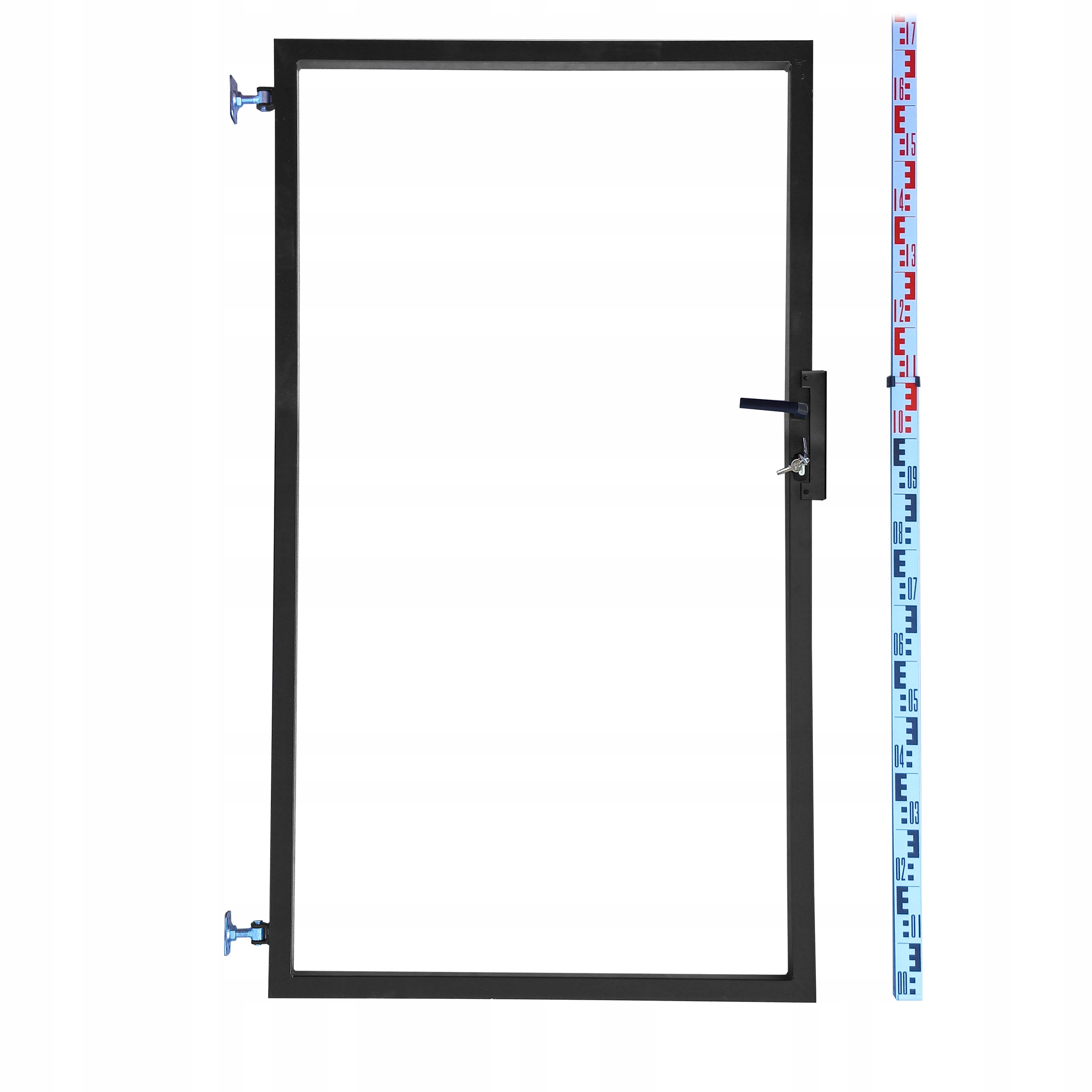 Bránka Rámeček pro štafle a panely 170 cm Černá RAL9005 štafle Rama