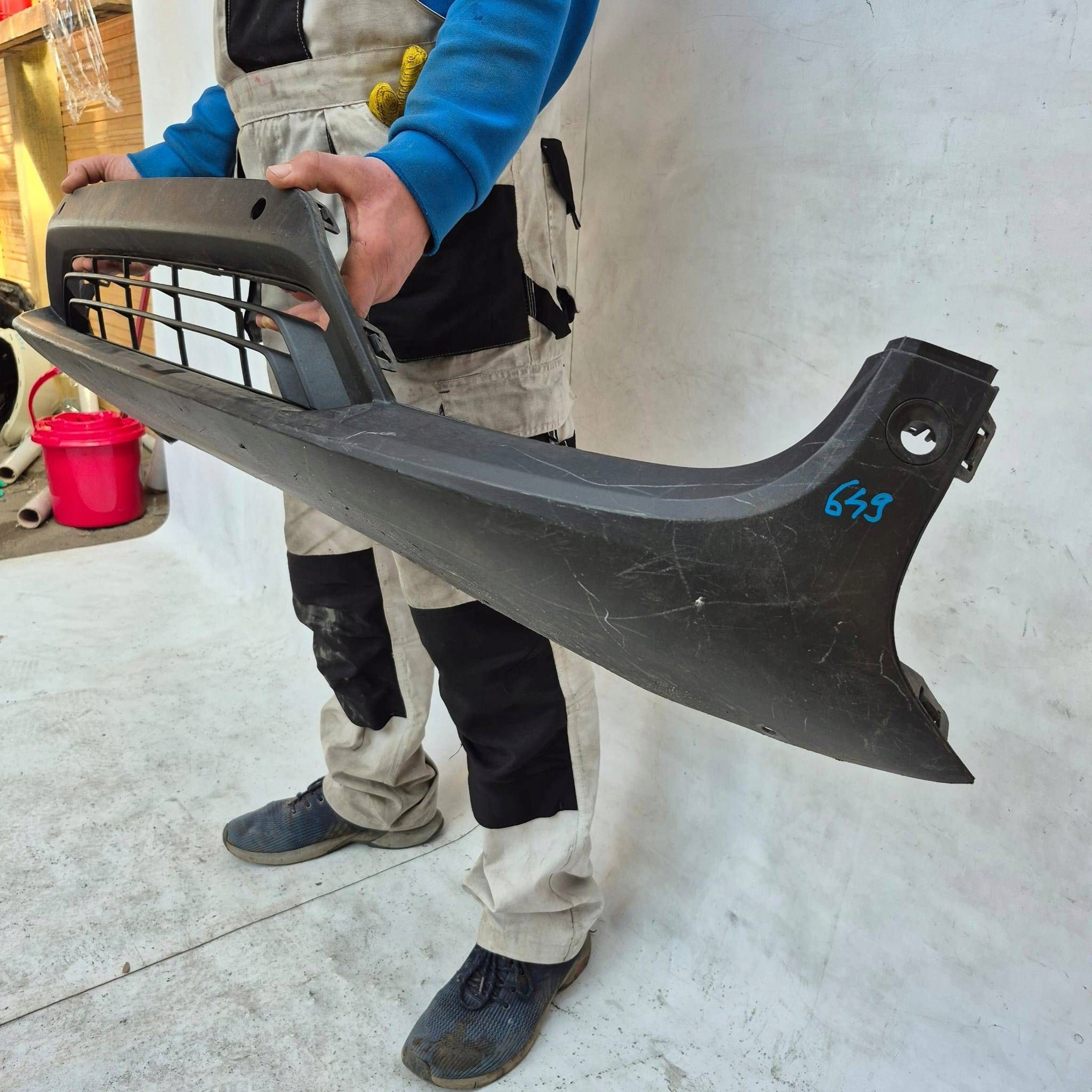 BMW I3 I01 13- spoiler front bumper PDC 7462284