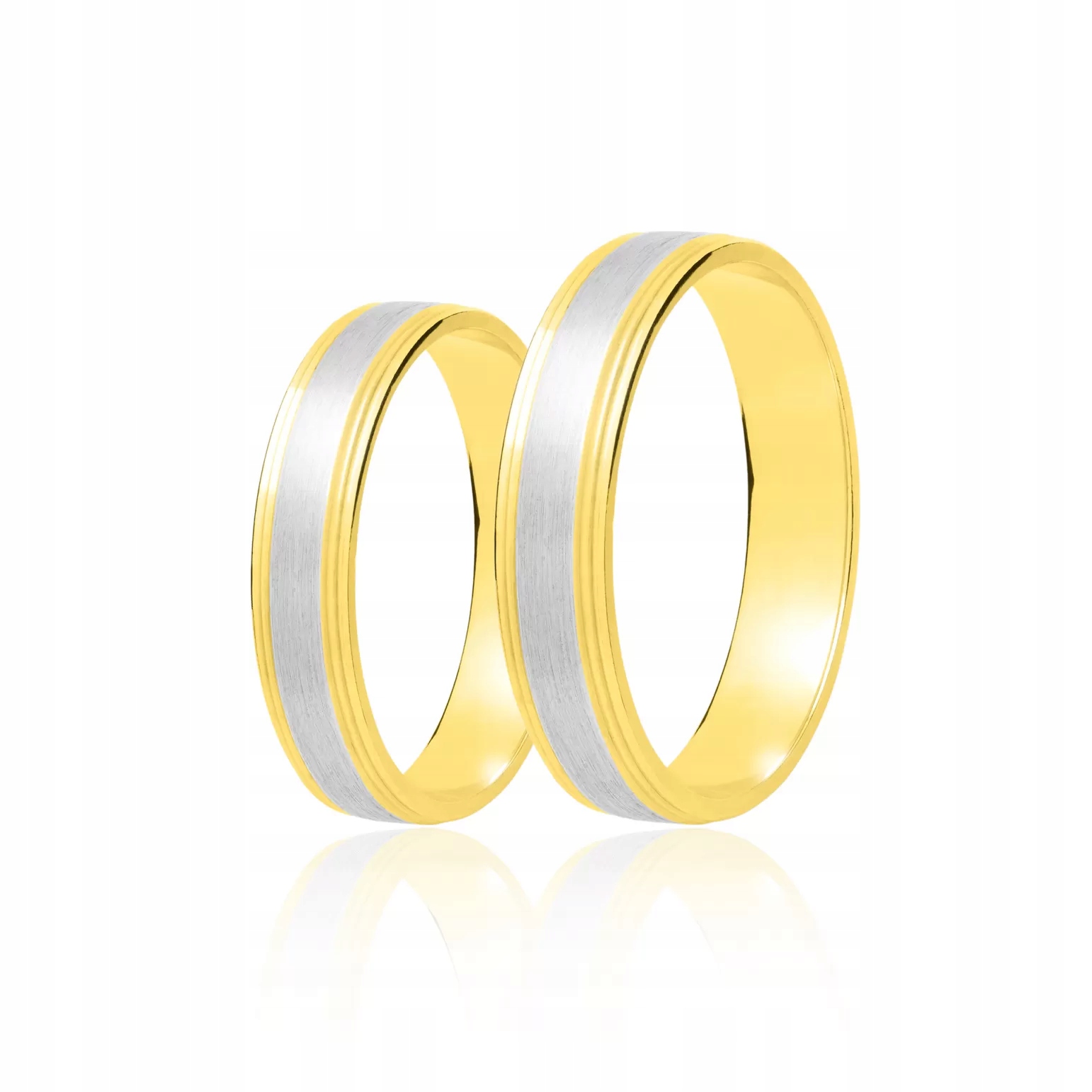 Zlatý prsten o velikosti 585 4 mm 14