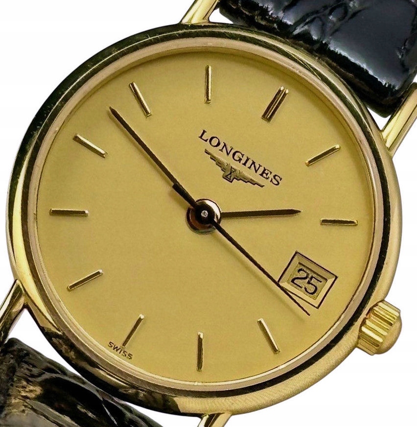 LONGINES Lite ZŁOTO 18K 750 damski ZEGAREK NIENOSZONY NOWY komplet NOS