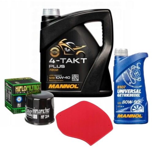 Olejový set s vzduchovým filtrom Yamaha Yfm Grizzly 550 700