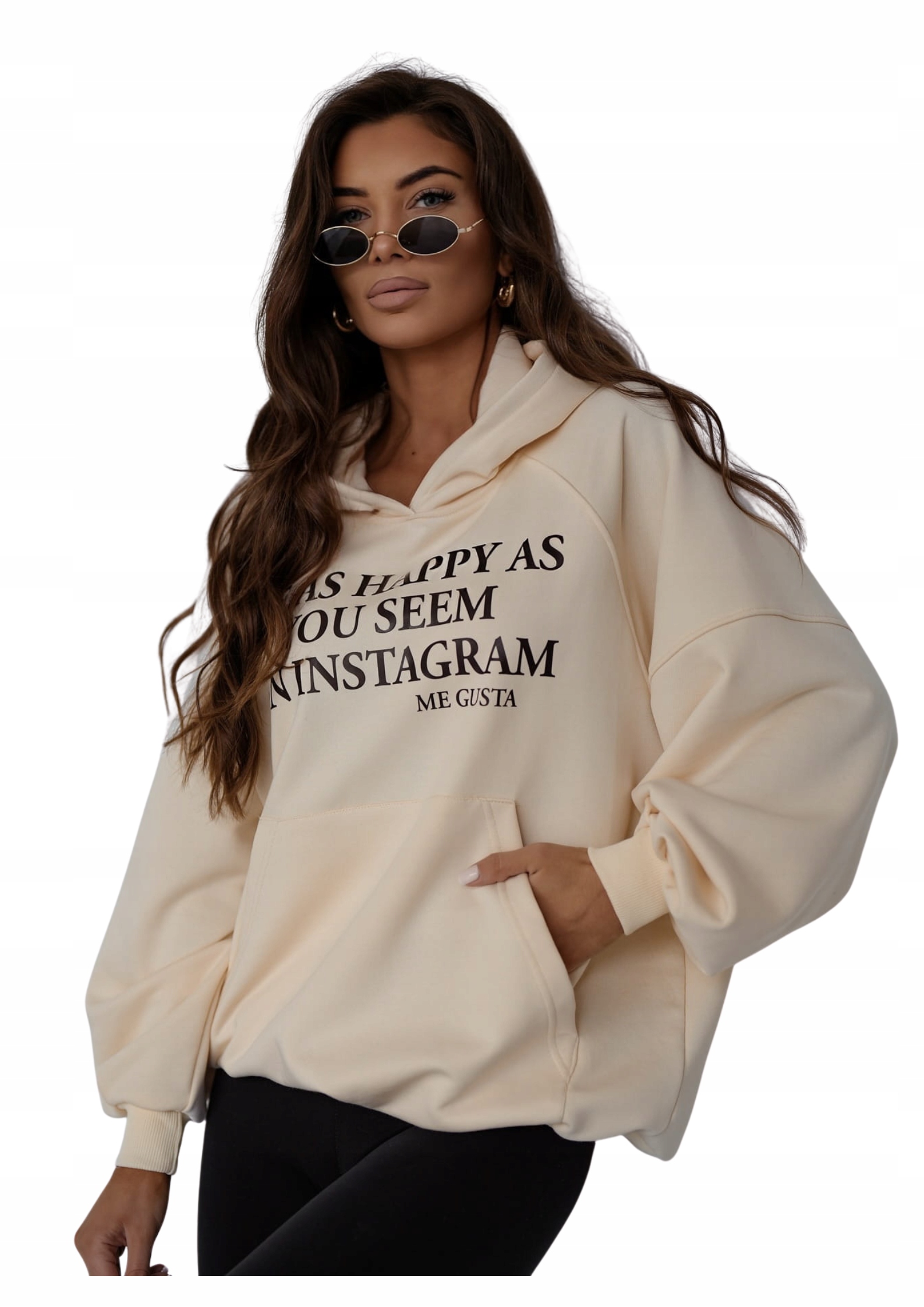 Mikina s kapucí s kapucí Me Gusta