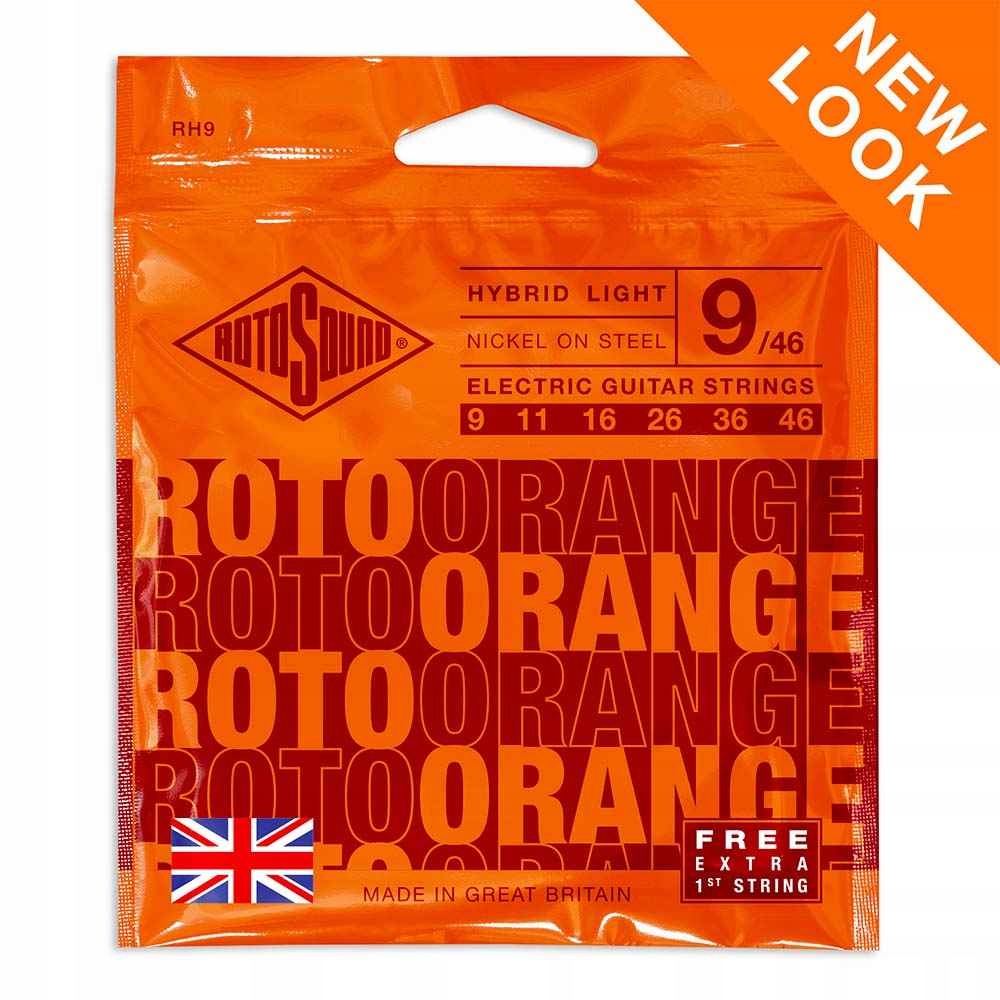 RotoSound RH9 Roto Orange struny do elektryka 9-46